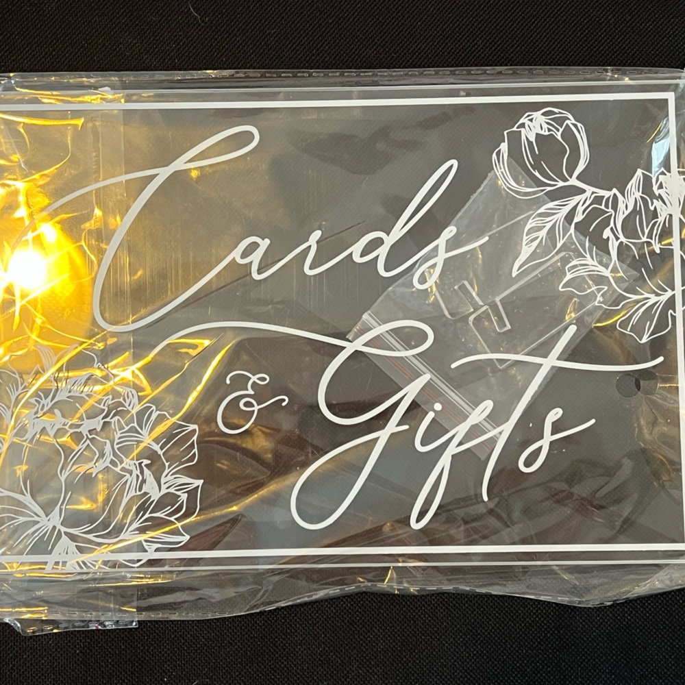Cards & Gifts Sign NWT
